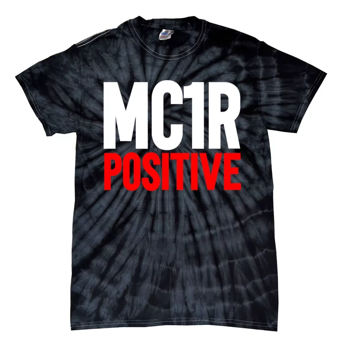 MC1R Gene Positive Funny Redhead Ginger Red Hair Tie-Dye T-Shirt