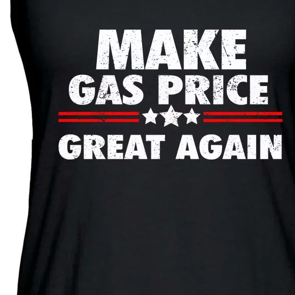 Make Gas Prices Great Again Anti Biden Trump Republican 2024 Ladies Essential Flowy Tank