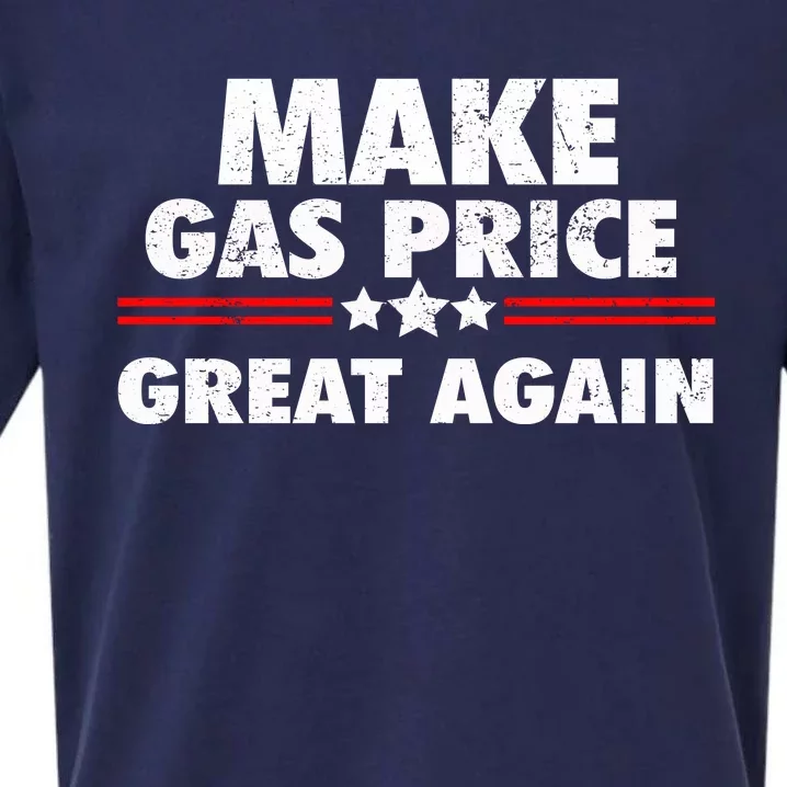 Make Gas Prices Great Again Anti Biden Trump Republican 2024 Sueded Cloud Jersey T-Shirt