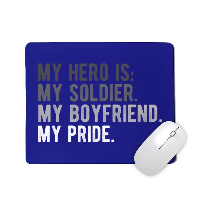 Military Gift Proud Army Friend Friend Hero Soldier Mousepad