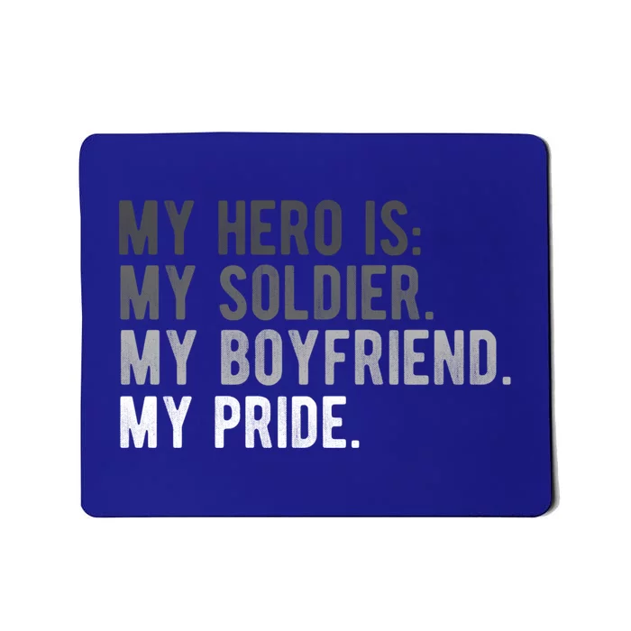 Military Gift Proud Army Friend Friend Hero Soldier Mousepad