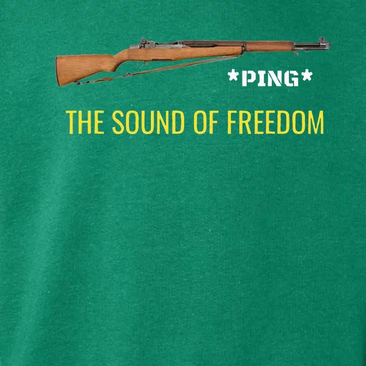 M1 Garand Ping Freedom Funny Patriotic M1 Garand USA Toddler Hoodie