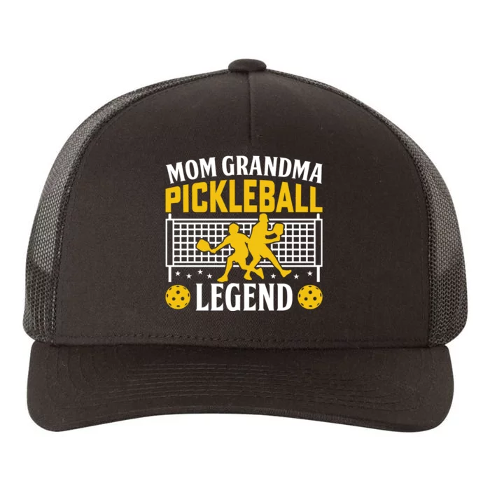 Mom Grandma Pickleball Legend Yupoong Adult 5-Panel Trucker Hat