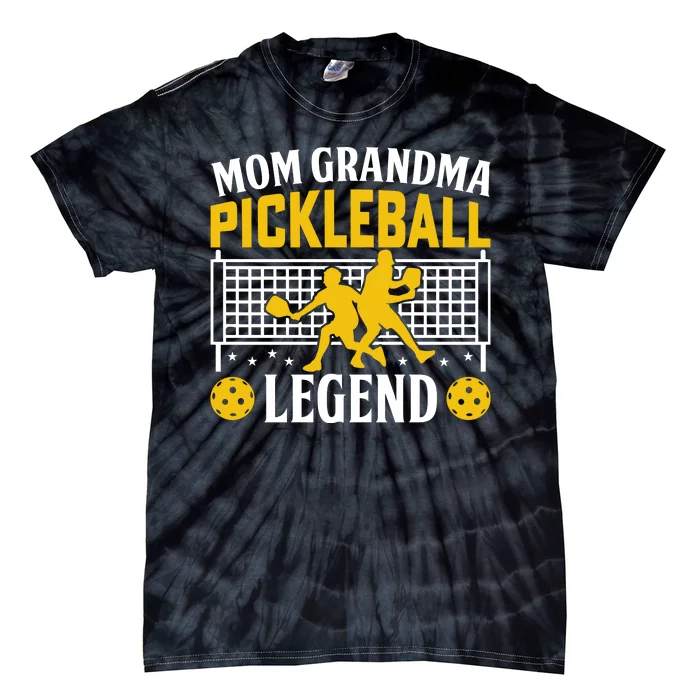 Mom Grandma Pickleball Legend Tie-Dye T-Shirt