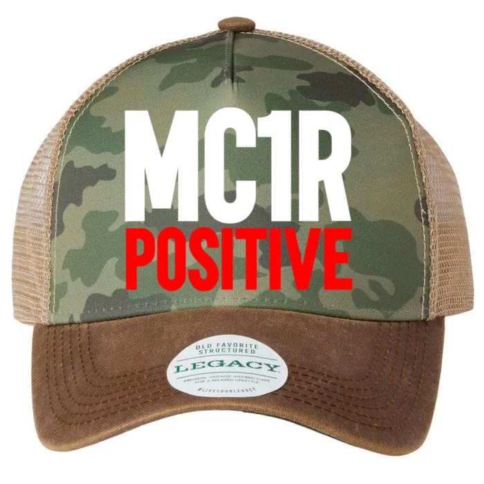 MC1R Gene Positive Funny Redhead Ginger Red Hair Legacy Tie Dye Trucker Hat