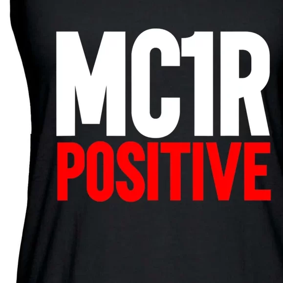 MC1R Gene Positive Funny Redhead Ginger Red Hair Ladies Essential Flowy Tank