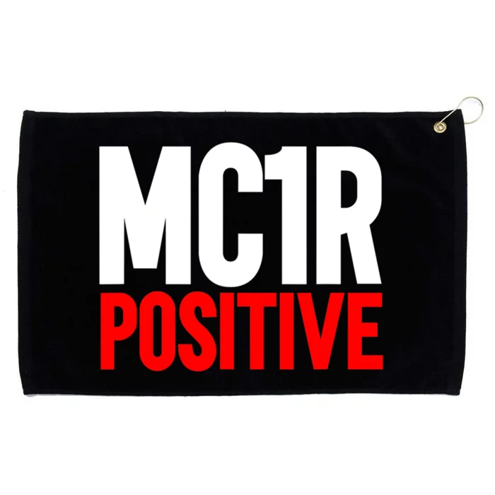 MC1R Gene Positive Funny Redhead Ginger Red Hair Grommeted Golf Towel