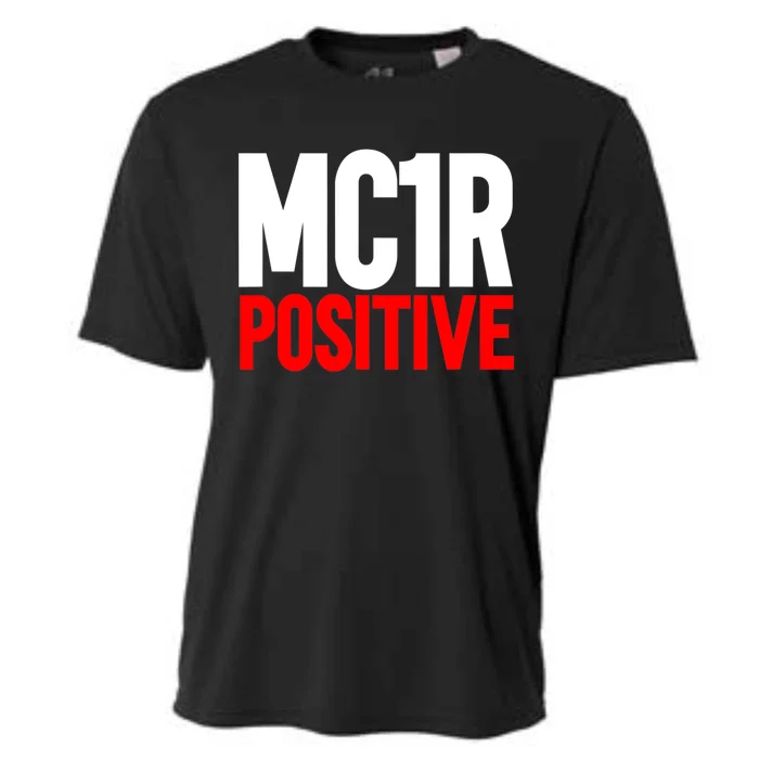 MC1R Gene Positive Funny Redhead Ginger Red Hair Cooling Performance Crew T-Shirt