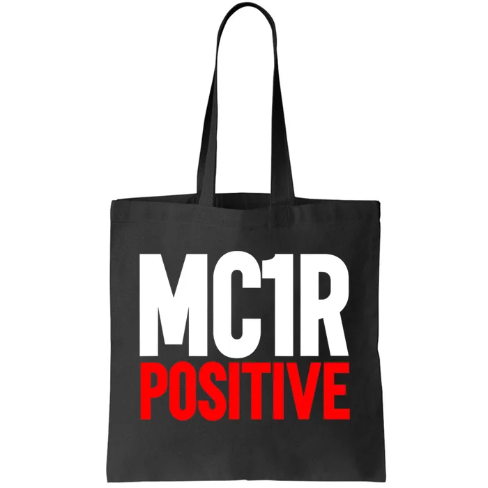 MC1R Gene Positive Funny Redhead Ginger Red Hair Tote Bag