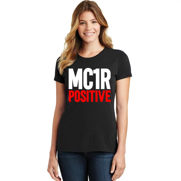 MC1R Gene Positive Funny Redhead Ginger Red Hair Women's T-Shirt