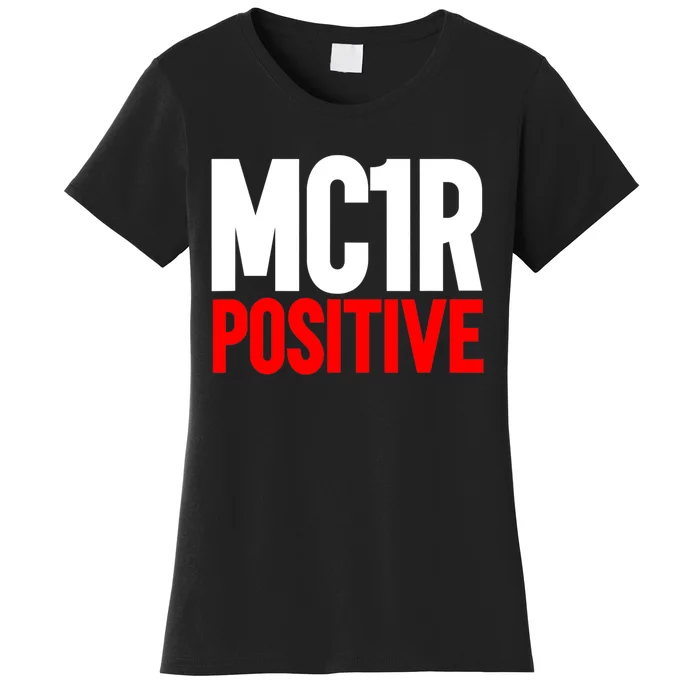 MC1R Gene Positive Funny Redhead Ginger Red Hair Women's T-Shirt