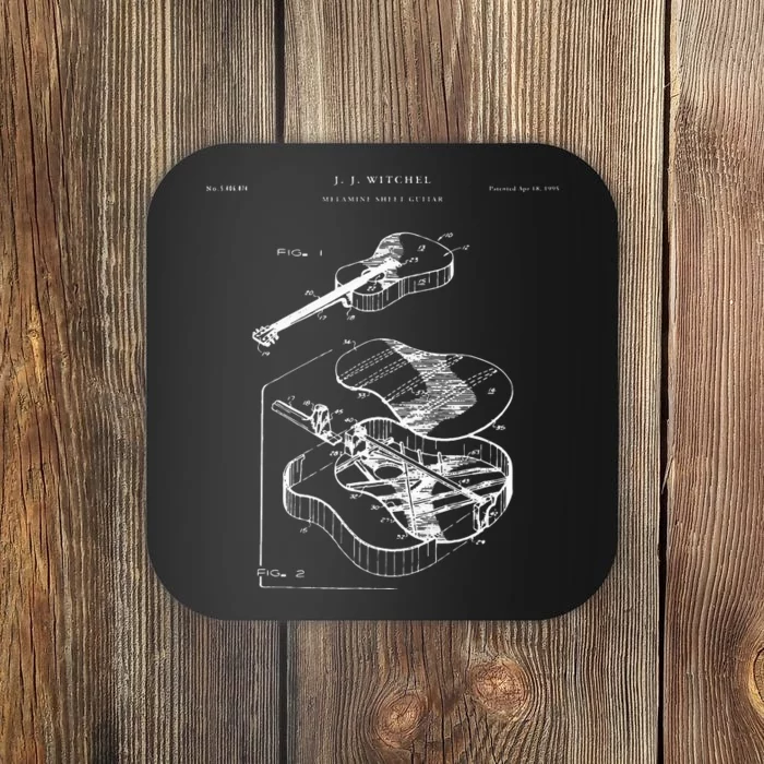 Martin Guitar Patent Coaster