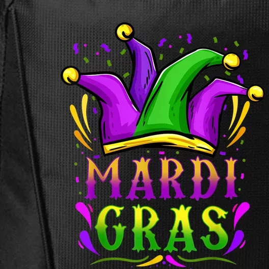 Mardi Gras Party Hat Gift City Backpack