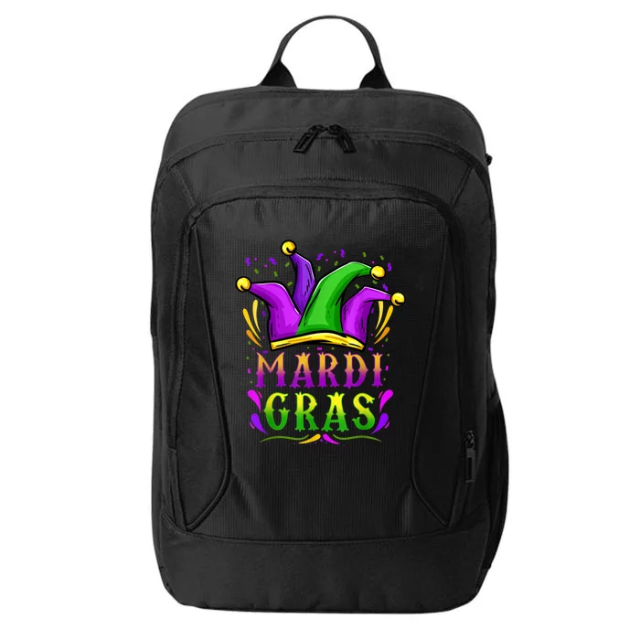 Mardi Gras Party Hat Gift City Backpack