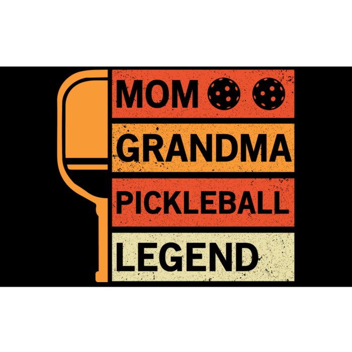 Mom Grandma Pickleball Legend Paddle Gift For Pickleball Bumper Sticker