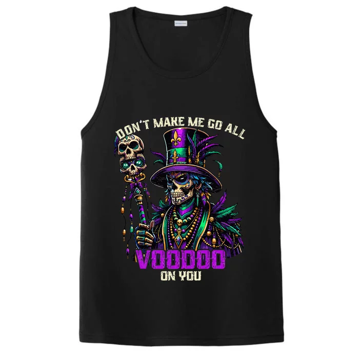 Mardi Gras Priest Hat New Orleans Witch Doctor Voodoo Performance Tank