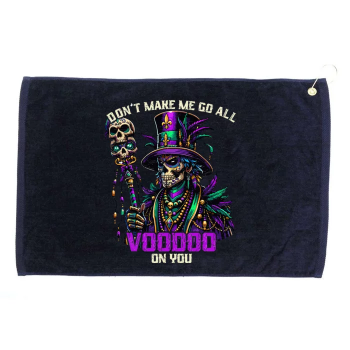 Mardi Gras Priest Hat New Orleans Witch Doctor Voodoo Grommeted Golf Towel