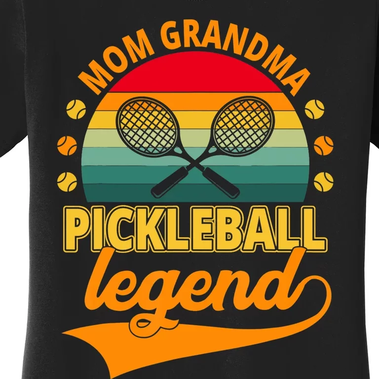 Mom Grandma Pickleball Legend Women's T-Shirt