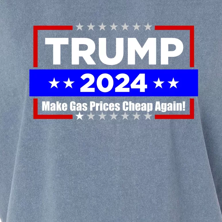 Make Gas Prices Cheap Again Trump 2024 Garment-Dyed Women's Muscle Tee