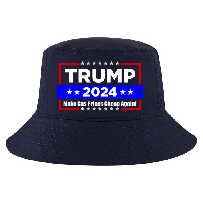 Make Gas Prices Cheap Again Trump 2024 Cool Comfort Performance Bucket Hat