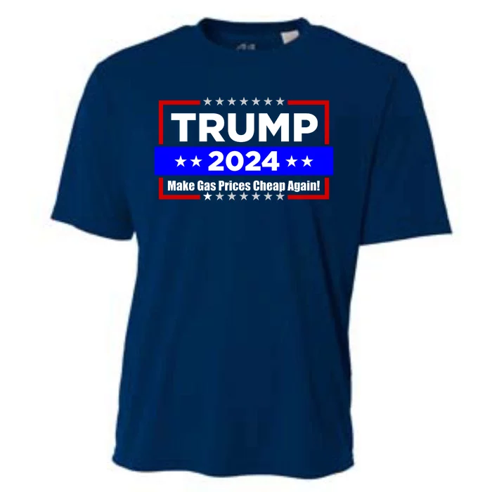 Make Gas Prices Cheap Again Trump 2024 Cooling Performance Crew T-Shirt