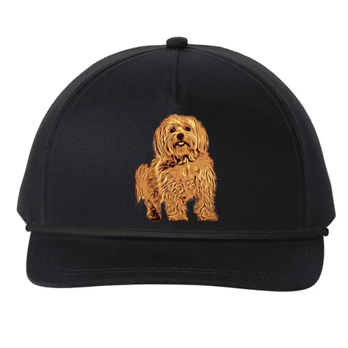 Maltese Gorgeous Pet Dog Lover Gift Snapback Five-Panel Rope Hat