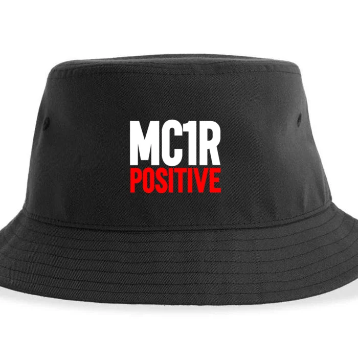 MC1R Gene Positive Funny Redhead Ginger Red Hair Sustainable Bucket Hat