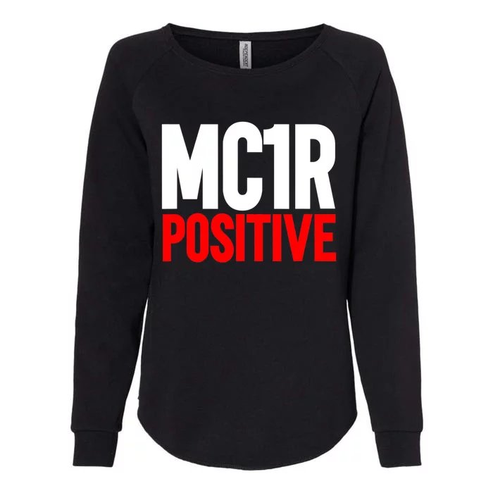 MC1R Gene Positive Funny Redhead Ginger Red Hair Womens California Wash Sweatshirt