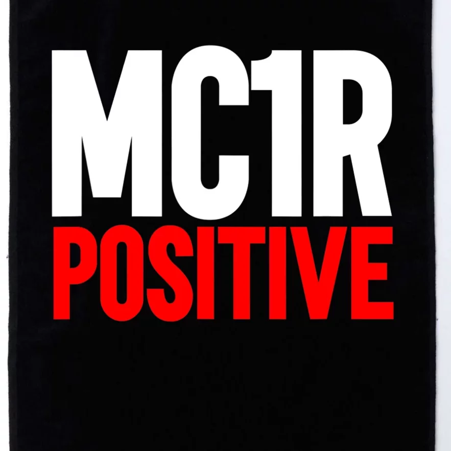 MC1R Gene Positive Funny Redhead Ginger Red Hair Platinum Collection Golf Towel