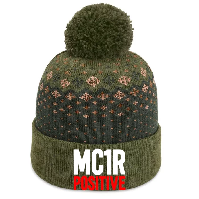 MC1R Gene Positive Funny Redhead Ginger Red Hair The Baniff Cuffed Pom Beanie