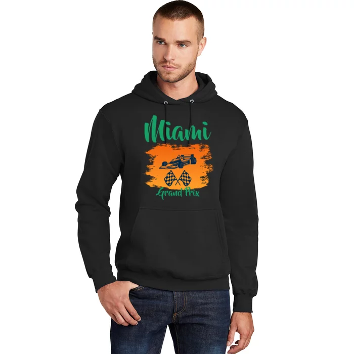 Miami Grand Prix 2022 Race Miami Gardens Retro Vintage Hoodie