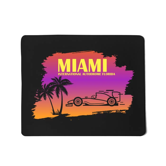 Miami Grand Prix 2022 Race Miami Gardens Retro Vintage Mousepad