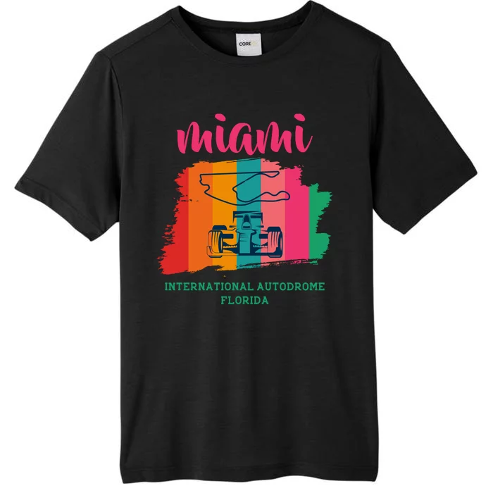 Miami Grand Prix 2022 Race Miami Gardens Retro Vintage ChromaSoft Performance T-Shirt