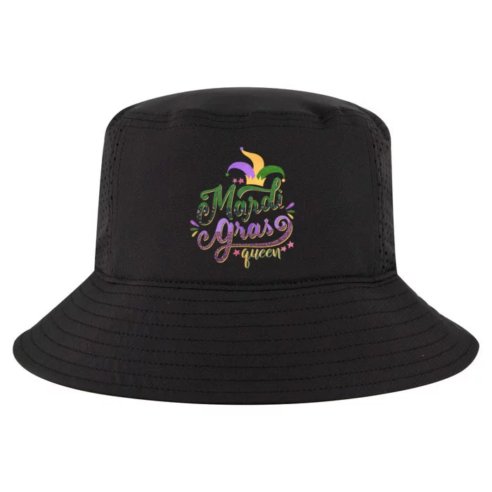 Mardi Gras Queen Gift Purplr Gold Green Gift Cool Comfort Performance Bucket Hat