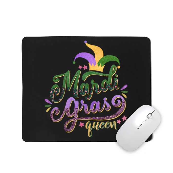 Mardi Gras Queen Gift Purplr Gold Green Gift Mousepad