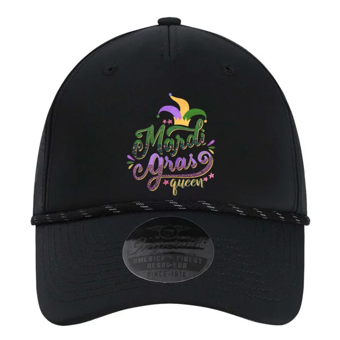 Mardi Gras Queen Gift Purplr Gold Green Gift Performance The Dyno Cap