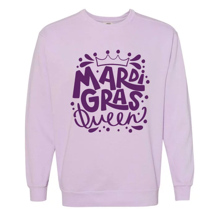 Mardi Gras Queen Celebration Garment-Dyed Sweatshirt