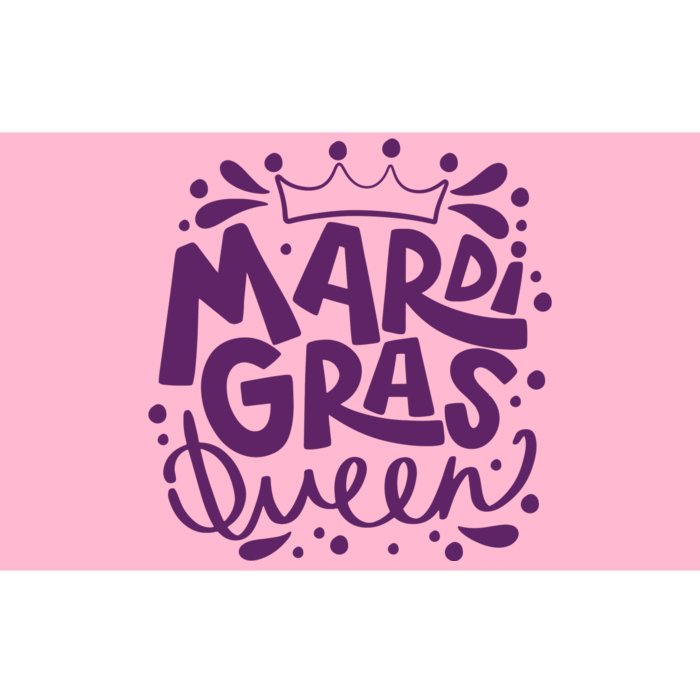 Mardi Gras Queen Celebration Bumper Sticker