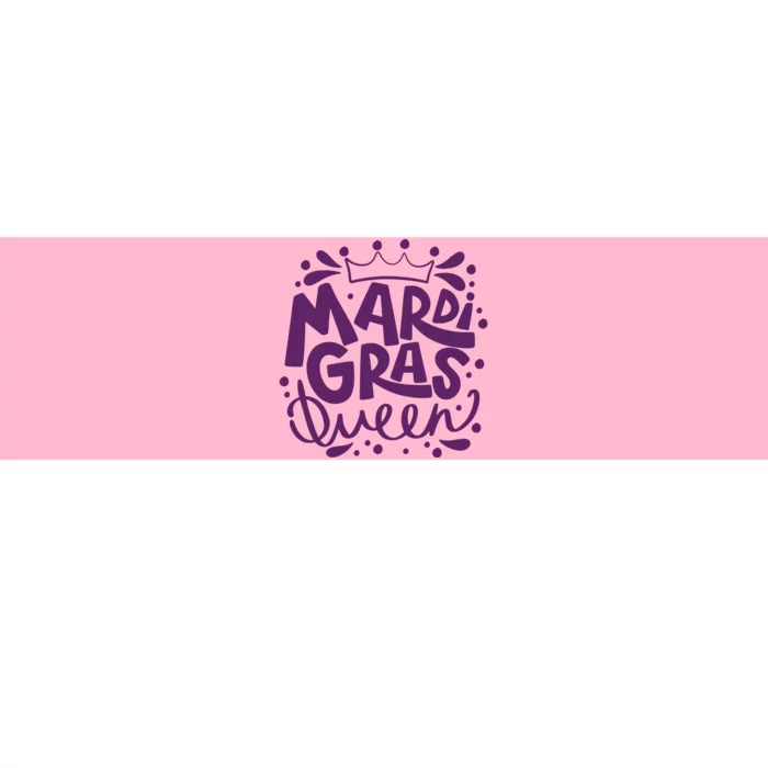 Mardi Gras Queen Celebration Bumper Sticker