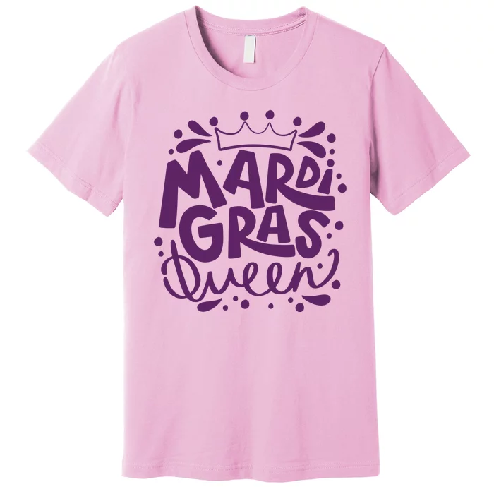 Mardi Gras Queen Celebration Premium T-Shirt