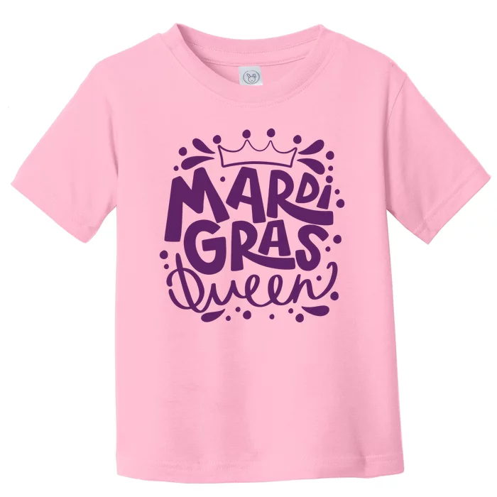 Mardi Gras Queen Celebration Toddler T-Shirt