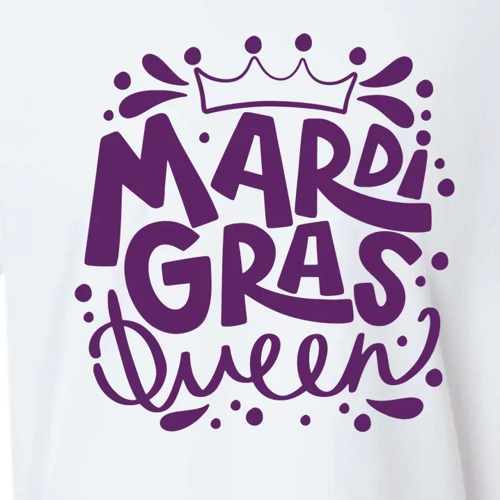 Mardi Gras Queen Celebration Sueded Cloud Jersey T-Shirt