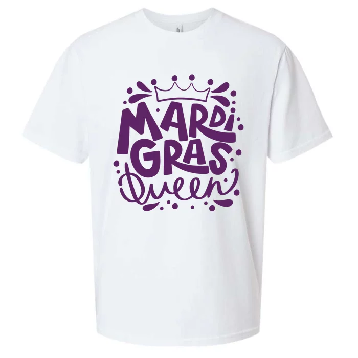 Mardi Gras Queen Celebration Sueded Cloud Jersey T-Shirt