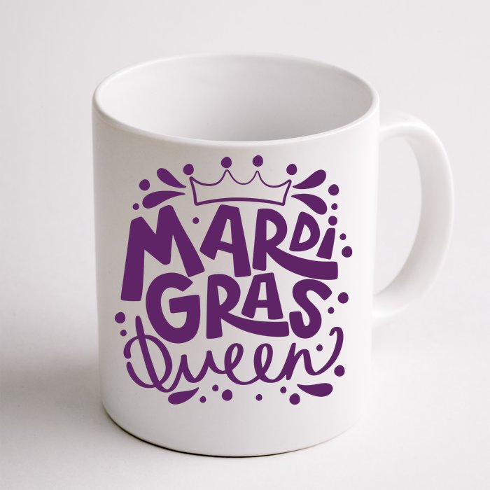 Mardi Gras Queen Celebration Front & Back Coffee Mug