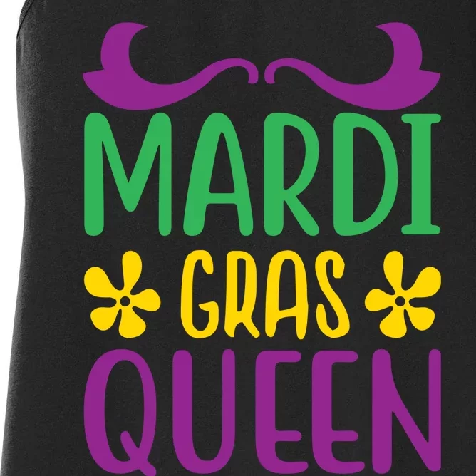 Mardi Gras Queen Women's Racerback Tank