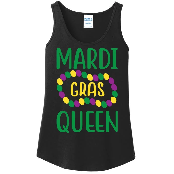 Mardi Gras Queen Ladies Essential Tank