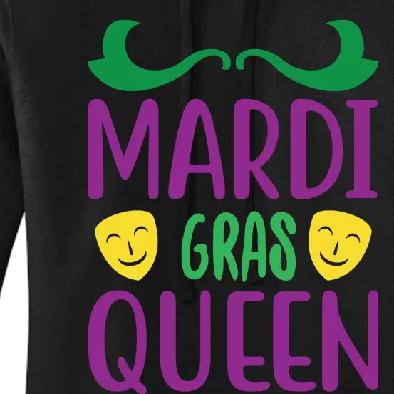 Mardi Gras Queen Women's Pullover Hoodie