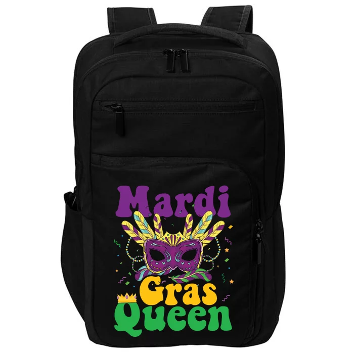 Mardi Gras Queen Funny Costume Mardi Gras Impact Tech Backpack