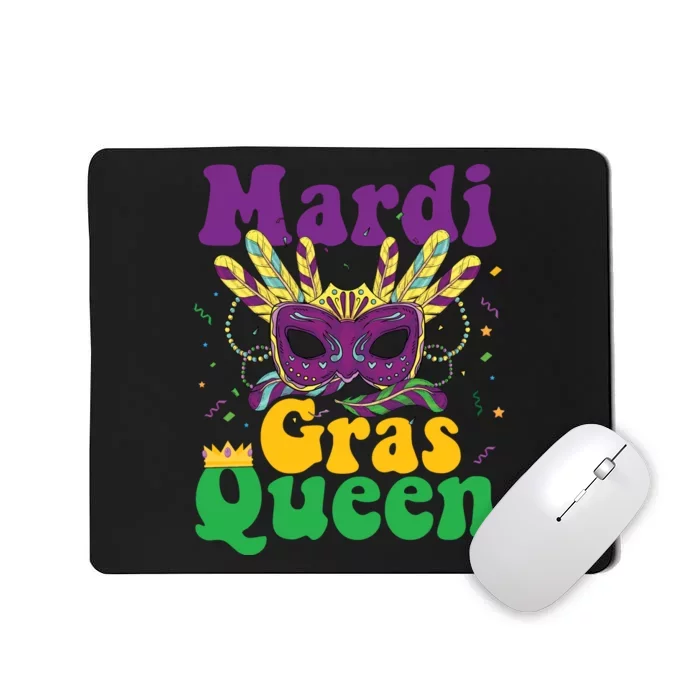 Mardi Gras Queen Funny Costume Mardi Gras Mousepad