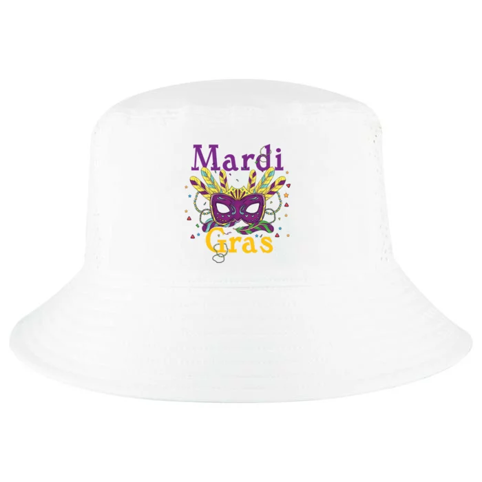 Mardi Gras Queen Mask Costume Cool Comfort Performance Bucket Hat